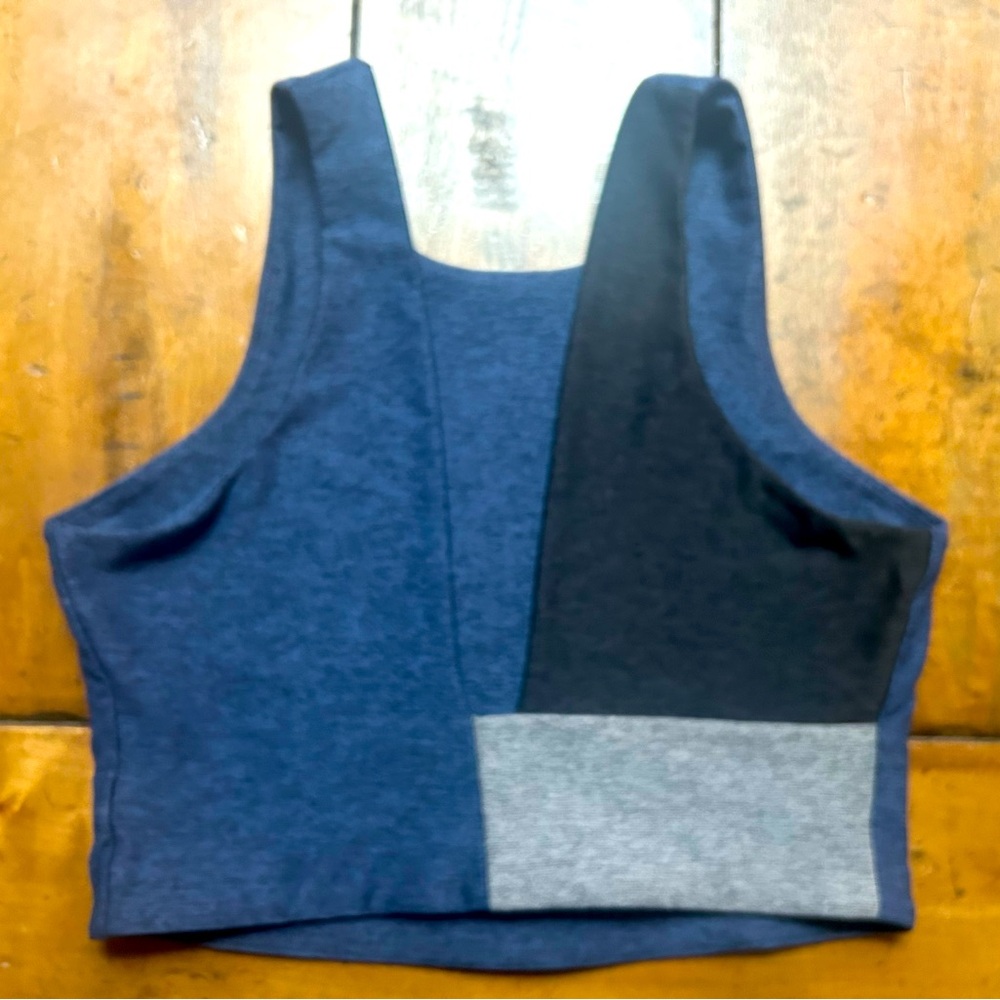 Outdoor Voices Color Block Venus Crop Sports Bra Size S
